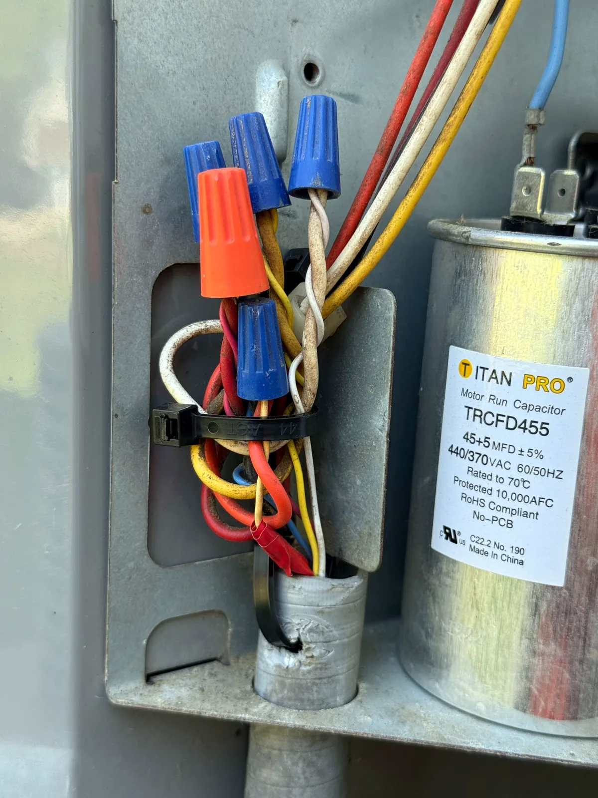 Titan Pro capacitor installed