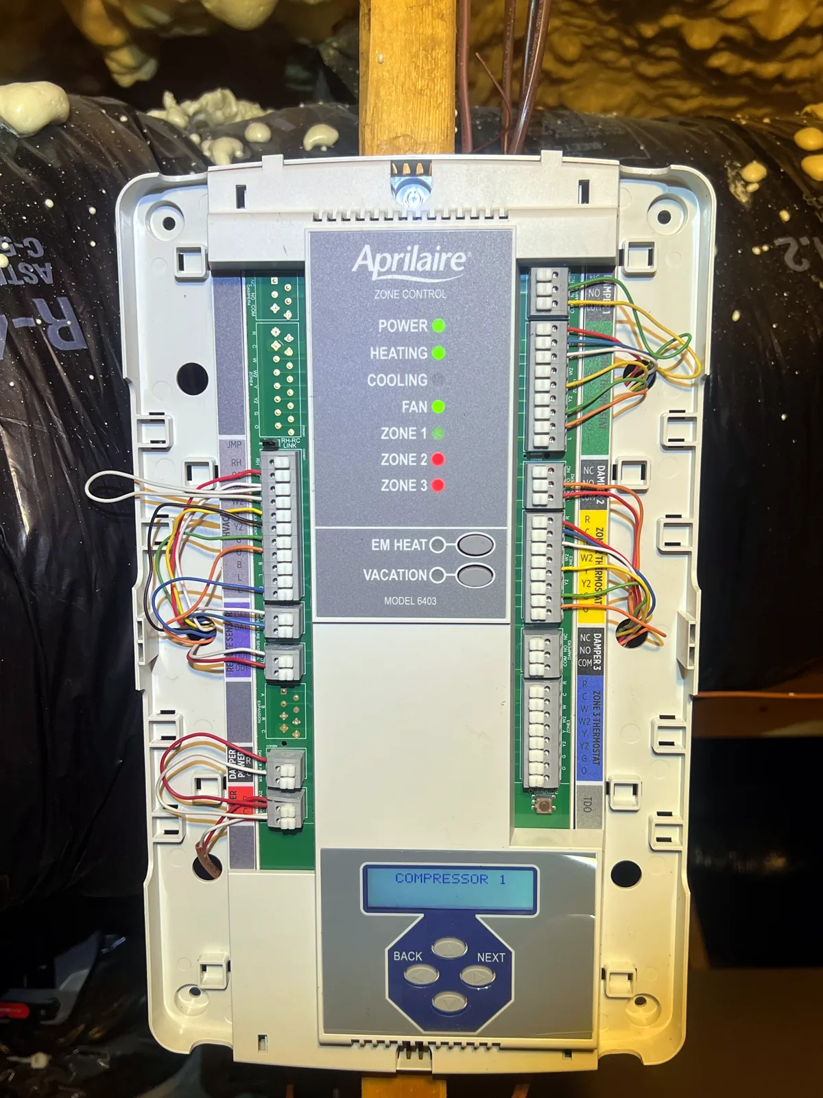 Aprilaire zone control board