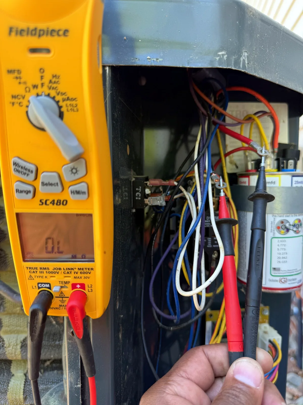 Probing the contactor